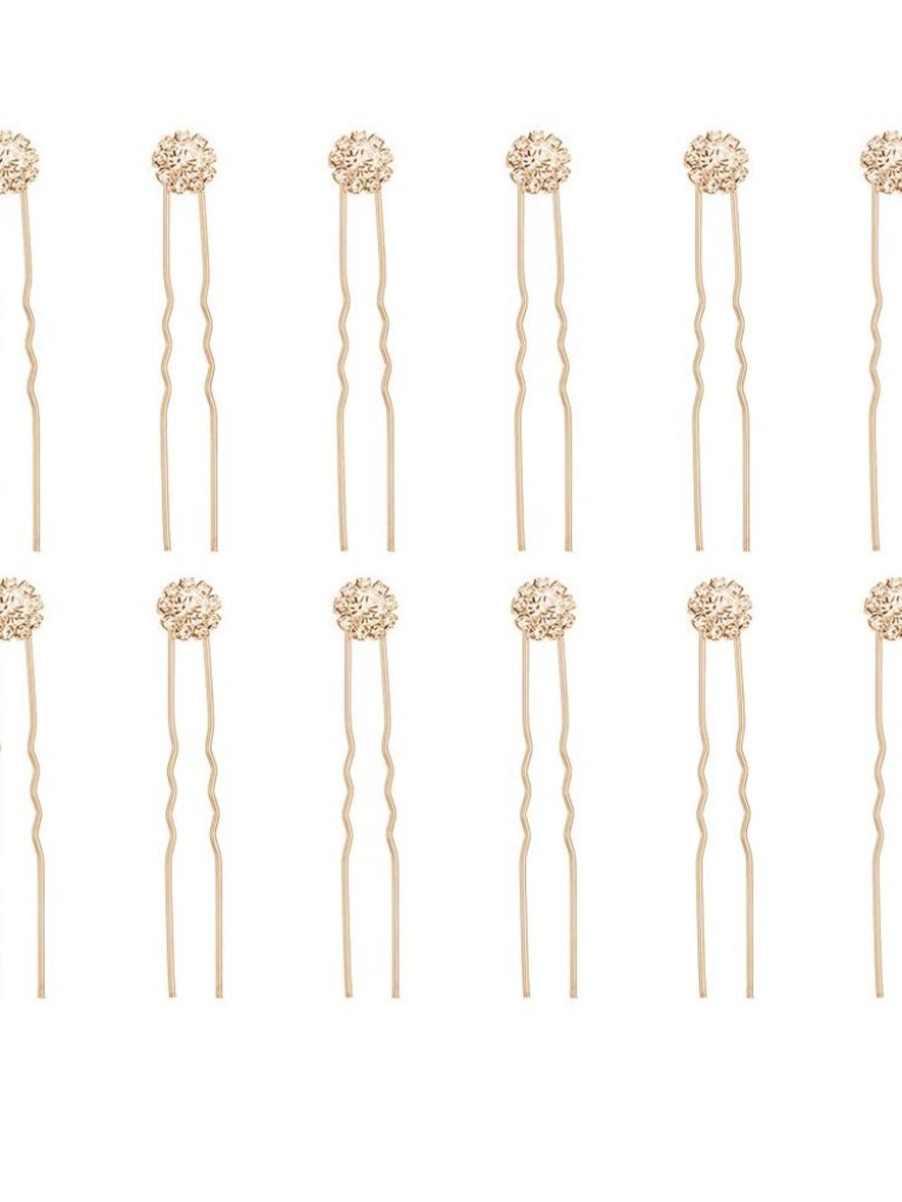 Crystal Bridal Hair Pins Clips Wedding Hair Accessories Hair Set Jewelry With Rh